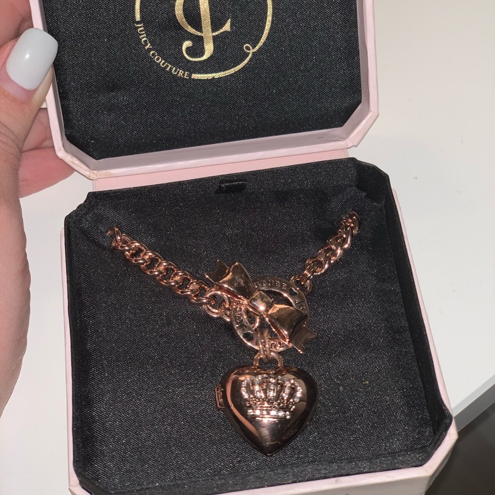 Juicy Couture Rose Gold Necklace